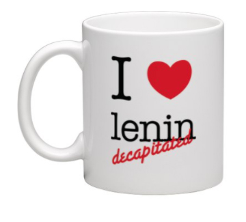 Mug- ‘I love lenin decapitated’
